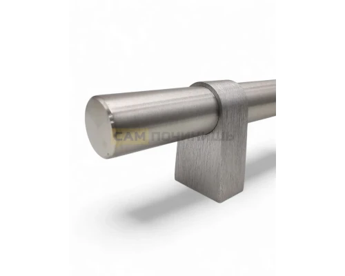 RH480ST Ручка для духовки универсальная, цвет Сталь, 20*480*50
