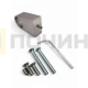 RH480ST Ручка для духовки универсальная, цвет Сталь, 20*480*50