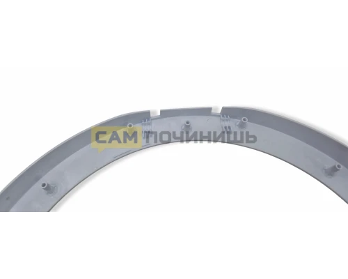 00673907 Обрамление люка СМА Bosch, Siemens Серое 673907 (12шт/к)