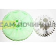 SKW004 Блок шестеренок Kenwood MG350 (KW715563 + KW715564) D55/28+832/20 L30/18+19/12 KW01