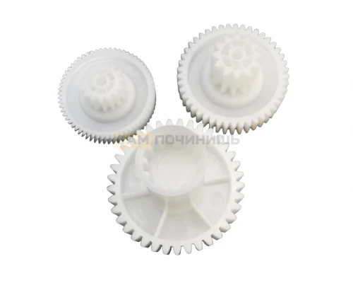 Блок шестеренок для мясорубки Bosch, Siemens (3 штуки) SBH686