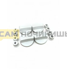 0017785 Универсальные ручки плиты/духовки Белые (комплект)