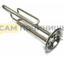 10941 ТЭН водонагревателя 2000 Вт RZL (22) (нержавейка)  L=285, M6, D=92 мм T00069