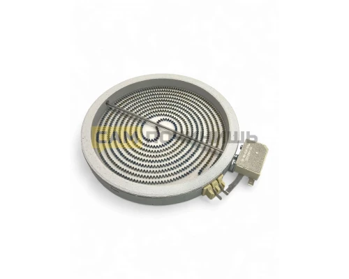 COK18200UN ЭлектроКонфорка стеклокерам.1800W диаметр 200mm/180mm, (hi-light), ЗАМ. C00390174, 481231018889, 480121101516 (50шт/к)