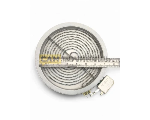 COK18200UN ЭлектроКонфорка стеклокерам.1800W диаметр 200mm/180mm, (hi-light), ЗАМ. C00390174, 481231018889, 480121101516 (50шт/к)