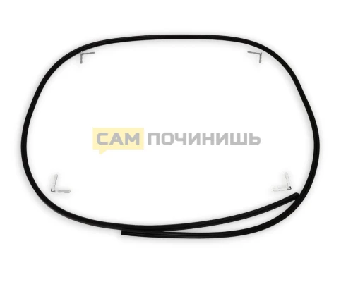 Уплотнитель для двери духовки, духового шкафа универсальный 2 метра, WN357
