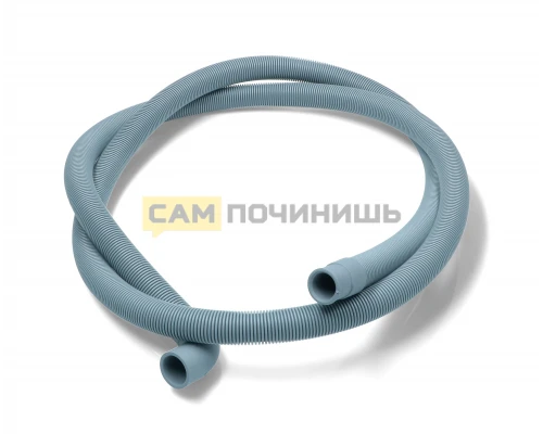 Шланг сливной для стиральных машин, Г-обр, 2м, Ø-19/21мм, DWH013UN