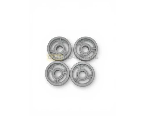 С00056347 Ролики нижней корзины ПММ Indesit, Whirlpool, комплект 4 шт