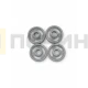 С00056347 Ролики нижней корзины ПММ Indesit, Whirlpool, комплект 4 шт