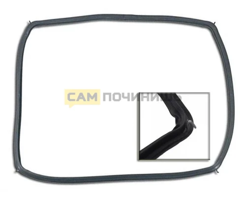 00626168 Уплотнитель двери духовки (440x325mm) Bosch-00626168, COK704BO, WN361
