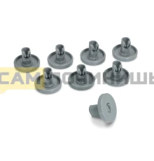 50286964007-8 DWB902ZN Ролики нижней корзины КОМПЛЕКТ 8ШТ, зам. 50278102004, 50286965004, 50269971003, 50269757006