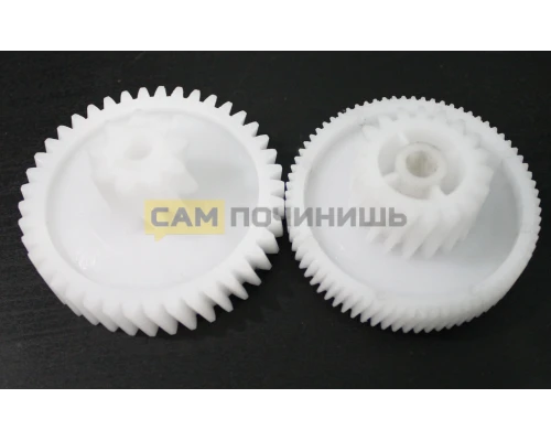 Блок шестеренок Vitek/Scarlett/Zelmer/Philips D62.5/32+66/23 L28/11+33/13.5 VS009 (ZL011)
