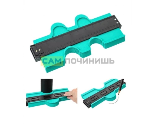 T4596 Многофункциональный контурный профиль contour gauge 25см.