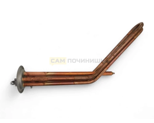 ТЭН для водонагревателя 2000W, Thermowatt, медь, RF=64мм, М6под анод, клеммы под винт, L=295мм, 3401478