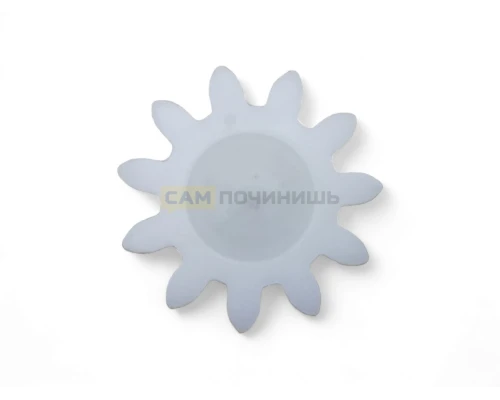 Шестерня для кухонного комбайна Bosch, Siemens 177503, D=23-15/11, L=52/16, Z=11 прям