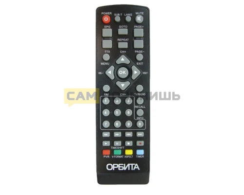 T3279 Пульт к цифровому ресиверу OT-DVC02 DVB-T2 924