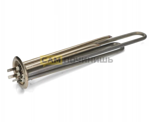 ТЭН для водонагревателя 2000Вт Thermex, Garanterm, Ariston (1300+700) НЕРЖ, RF64, L=315мм, 3401310, SpT066052