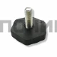 296866 Ножка стиральной машины Indesit, Ariston зам. C00296866, 087084, C00087084, 482000030691, 482000076905, 482000023379