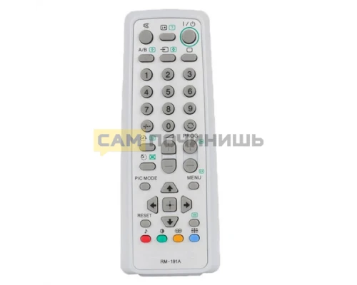 T2070 Пульт ТВ универсальный NVTC RM-191A (LCD/LED Sony)