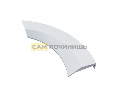 Ручка люка белая для стиральных машин Gorenje 333855, G333855, DHL009GO