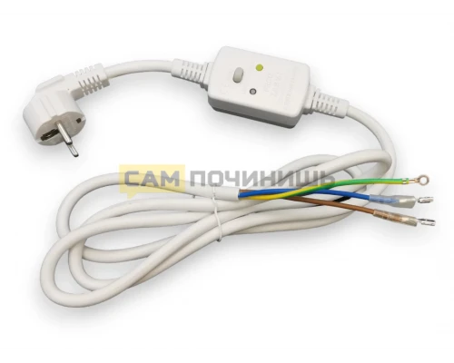 PRCD01 Кабель с УЗО L1.6m 16A 220v, зам. WTH219UN, WTH219AR*, 65150802, 65150965, 65150749, 65151908, 69971