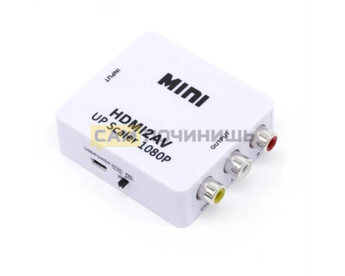 T3621 MINI конвертер HDMI в AV RCA HDMI2AV