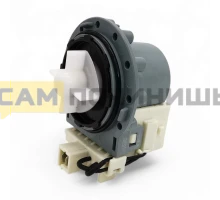 (НЕ БУДЕТ) 2840940300 Насос(помпа) для СМА BEKO, фишка вперед, на 3 винтах, зам.2863200900, 2840940100, 2880401800, 2845990100, pmp008ac
