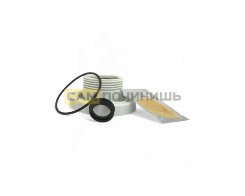 cod098 !Суппорт в сборе пластик (резьба почасов, левая)+сальн.V-RING, зам.4071430963,4071374096, SPD002ZN