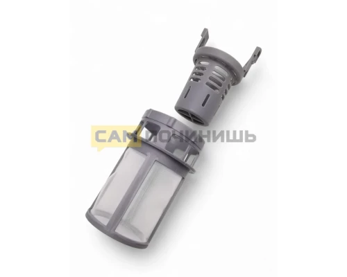 Фильтр в сборе (тонкой и грубой очистки) для ПММ Indesit, Ariston 256571, 256572,C00256571+C00256572