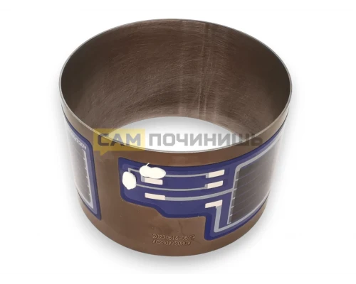 Тэн без фишки для большого циркуляционного насоса Bosch Siemens. D=85 H=55 T504BSNF, 654575, A654575, 644997, MTR503BO, 647397, MTR504BO, 651956, 00654575, 00644997, A644997, A647397, 00647397, A651956, 00651956
