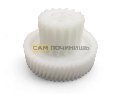 Шестерня для мясорубки Redmond DR510, D50/d28, L30, Z59/17 Кос/Прям