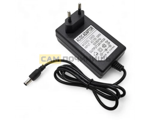 T3809 Адаптер питания AC-DC Adapter 24V 2A 5,5mm*2,5mm (100шт/к)