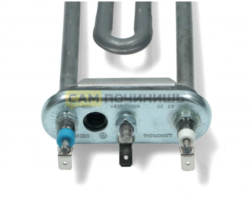 ТЭН для стиральной машины Bosch, Siemens, Hansa 2000W HTR012BO, 265961, 1126013, 643463, 4055114070, 640435, 267512, 46115, HTR006BO