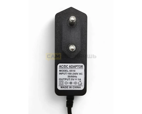 Адаптер питания AC-DC Adapter 5V 1A MiniUSB (тип B, только зарядка)