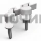Блок кнопок для стиральной машины Whirlpool 481241029503, C00329327, 329327, SWT907WH, WL347