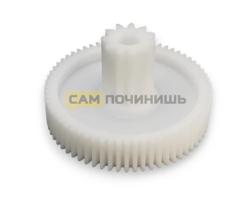 Шестеренка для мясорубки Помощница, Белвар D=66/20, H=37, Z=65/11 прям/прям, T6620