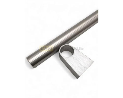 RH580ST Ручка для духовки универсальная, цвет Сталь, 20*580*50