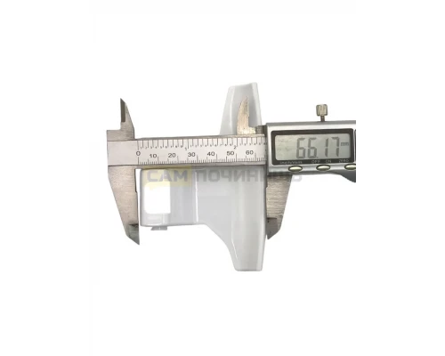 DC64-02430A Ручка люка для стиральной машины Samsung белая