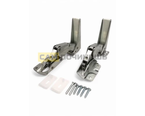 Петли для холодильника Whirlpool, Indesit, Kaiser, Ariston, AEG, Electrolux, Zanussi, Комплект 2шт, C00636779, DHF205WH, 636779 , 481231018626