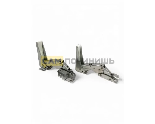 Петли для холодильника Whirlpool, Indesit, Kaiser, Ariston, AEG, Electrolux, Zanussi, Комплект 2шт, C00636779, DHF205WH, 636779 , 481231018626