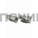 Петли для холодильника Whirlpool, Indesit, Kaiser, Ariston, AEG, Electrolux, Zanussi, Комплект 2шт, C00636779, DHF205WH, 636779 , 481231018626