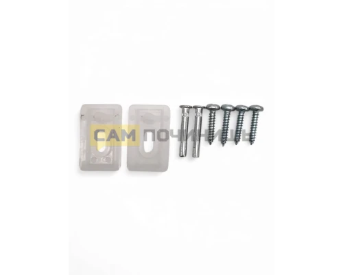 Петли для холодильника Whirlpool, Indesit, Kaiser, Ariston, AEG, Electrolux, Zanussi, Комплект 2шт, C00636779, DHF205WH, 636779 , 481231018626