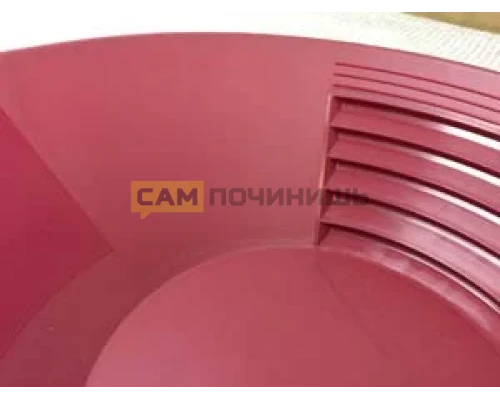 T4456 Лоток DEEPSEES/Дипсис 15" (38х35см) красный