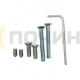 RH582BL Ручка для духовки универсальная, цвет Белый, 20*580*50