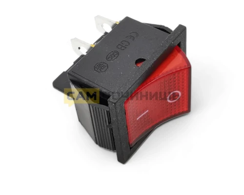 KN002 Выключатель универсальный 1кл/4кон 16А 250В KCD4, SWT703UN